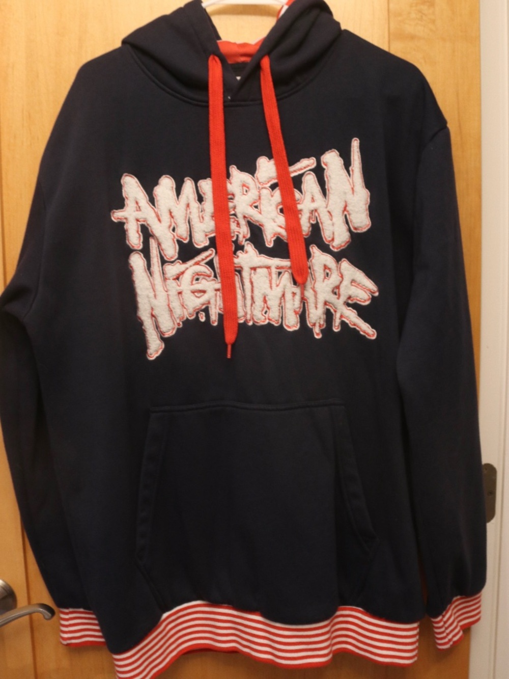 WWE American Nightmare Hoodie, Size 2XL